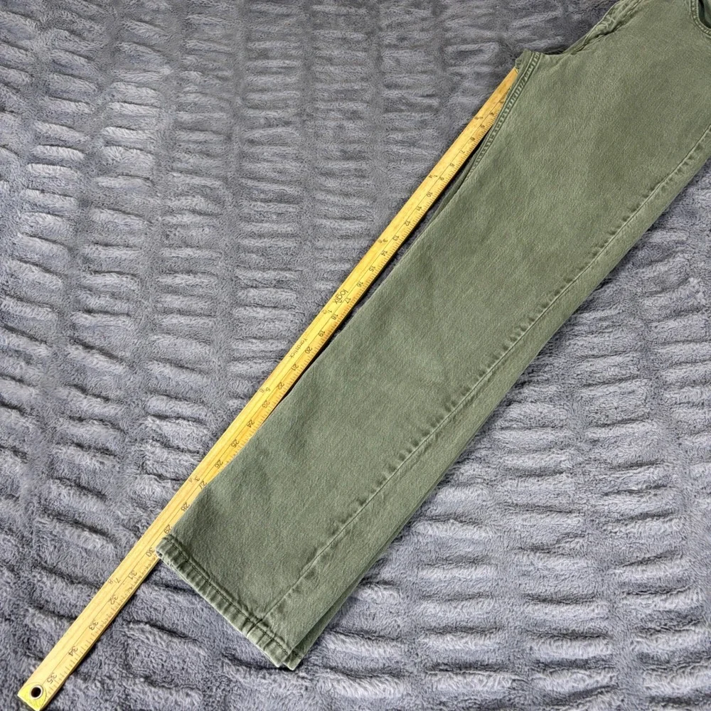 Levis 511 Slim Fit Jeans Mens 31x32 Olive Green Sage Stretch Denim AR813